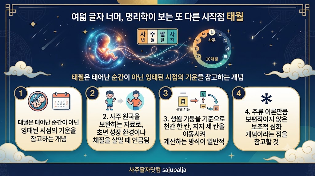명리학으로 보는 시작점 태월