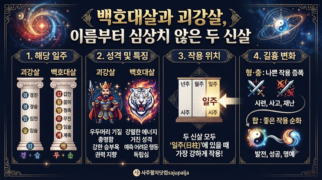 백호대살과 괴강살
