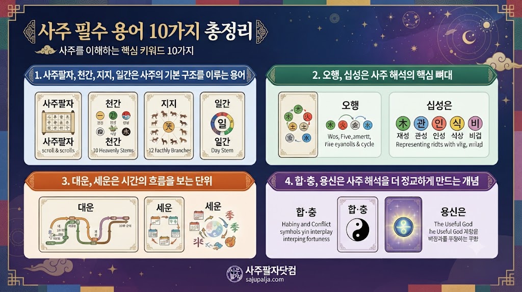 사주용어10가지
