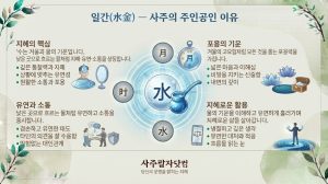 수(水) 기운 — 흐르고 스며드는 지혜의 기운
