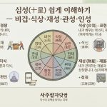 십성(十星) 쉽게 이해하기 — 비겁·식상·재성·관성·인성