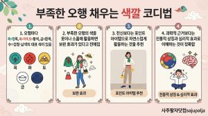 오행채우는색깔코디