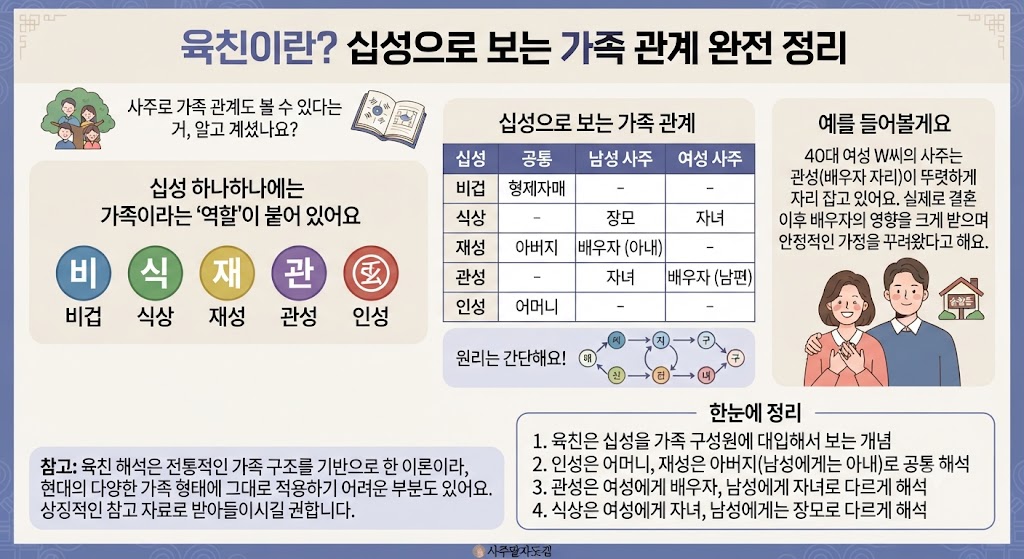육친_가족관계사주