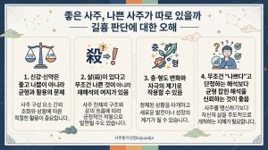좋은 사주와 나쁜 사주