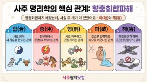형충회합 파와 해